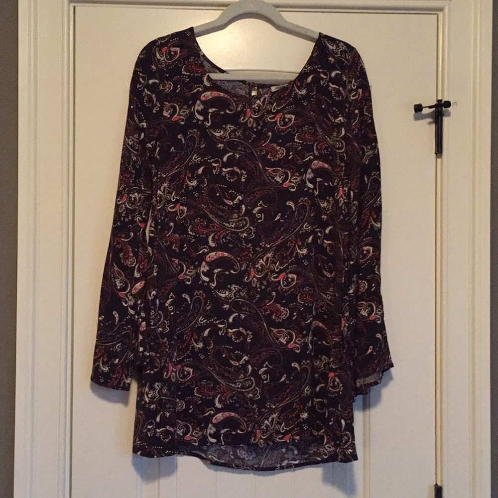Vintage-Inspired Paisley Dress (Never Worn)